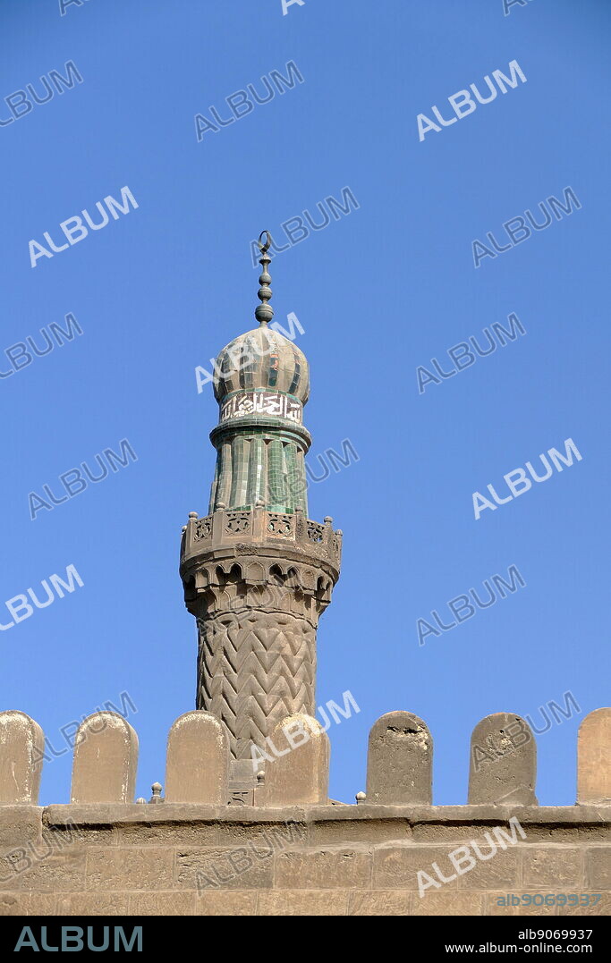 The Sultan al-Nasir Muhammad ibn Qala'un Mosque is an early 14th-century mosque at the Citadel in Cairo, Egypt. It was built by the Mamluk sultan Al-Nasr Muhammad in 1318 as the royal mosque of the Citadel, where the sultans of Cairo performed their Friday prayers.