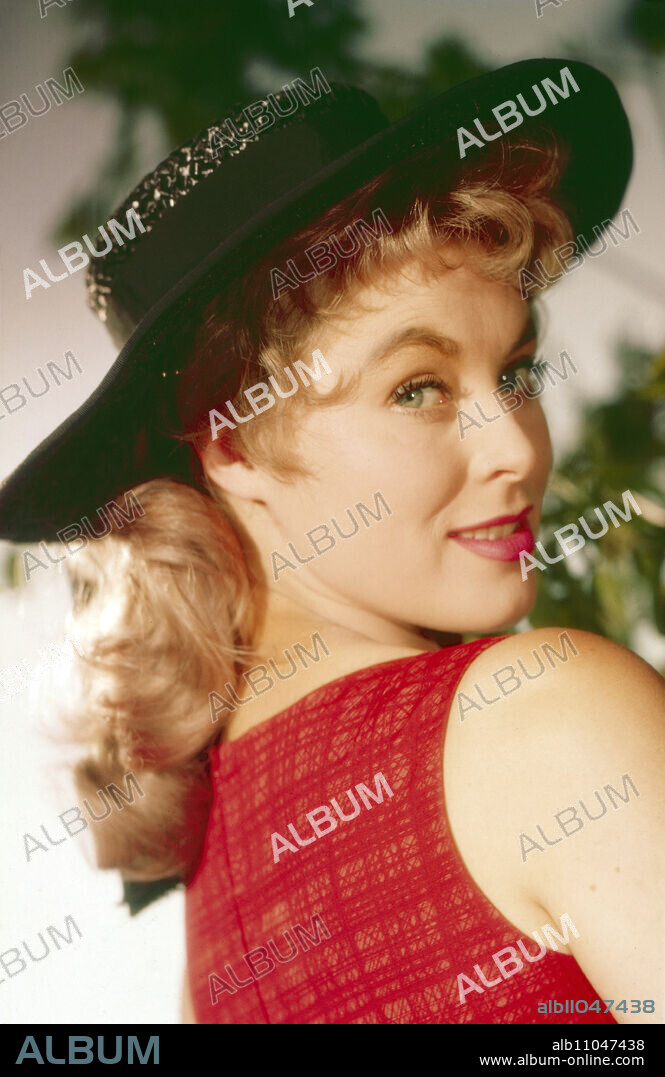Marianne Hold, German actress, Germany 1950s. German actress Marianne Hold, Germany 1950s.