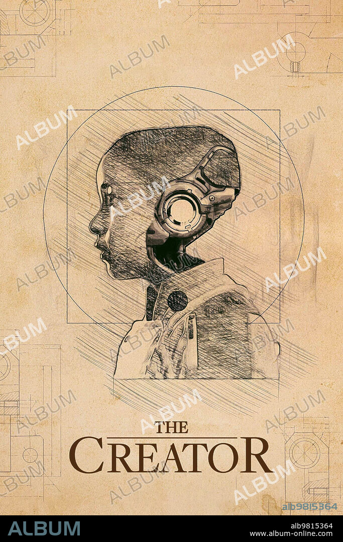 Poster of THE CREATOR, 2023, directed by GARETH EDWARDS. Copyright 20TH CENTURY STUDIOS.