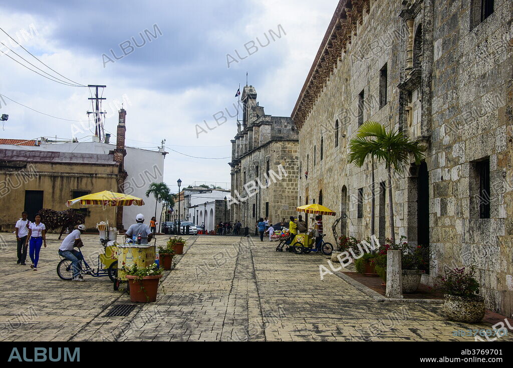 Museo de las Casas Reales in the Zona Colonial, Old Town, UNESCO World Heritage Site, Santo Domingo, Dominican Republic, West Indies, Caribbean, Central America.