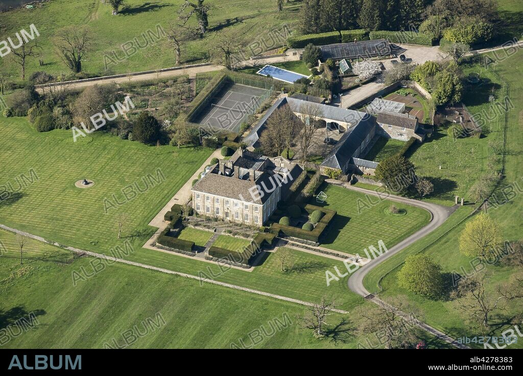 Mells Park House, Somerset, 2018. Mells Park House was designed in Neoclassical style by Edwin Lutyens. Completed in 1925 it replaced an earlier 18th century house.