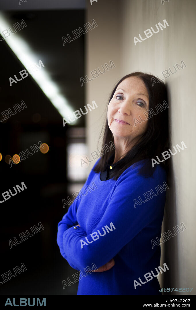 Madrid, 01/20/2015. Interview with Jane Hwaking, who presents her book 'Journey to Infinity' about her marriage to Stephen Hwaking. Photo: Ignacio Gil. ARCHDC.