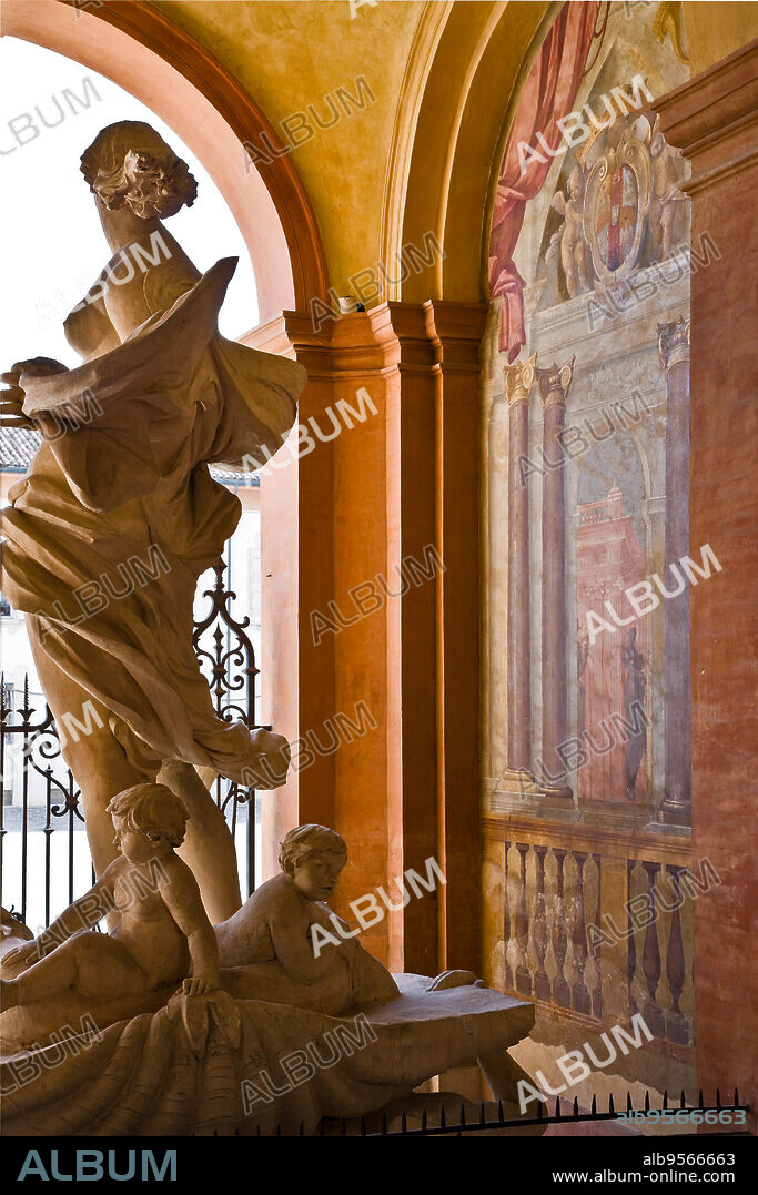 Sassuolo, Este Ducal Palace: Galatea, statue by Antonio Raggi.