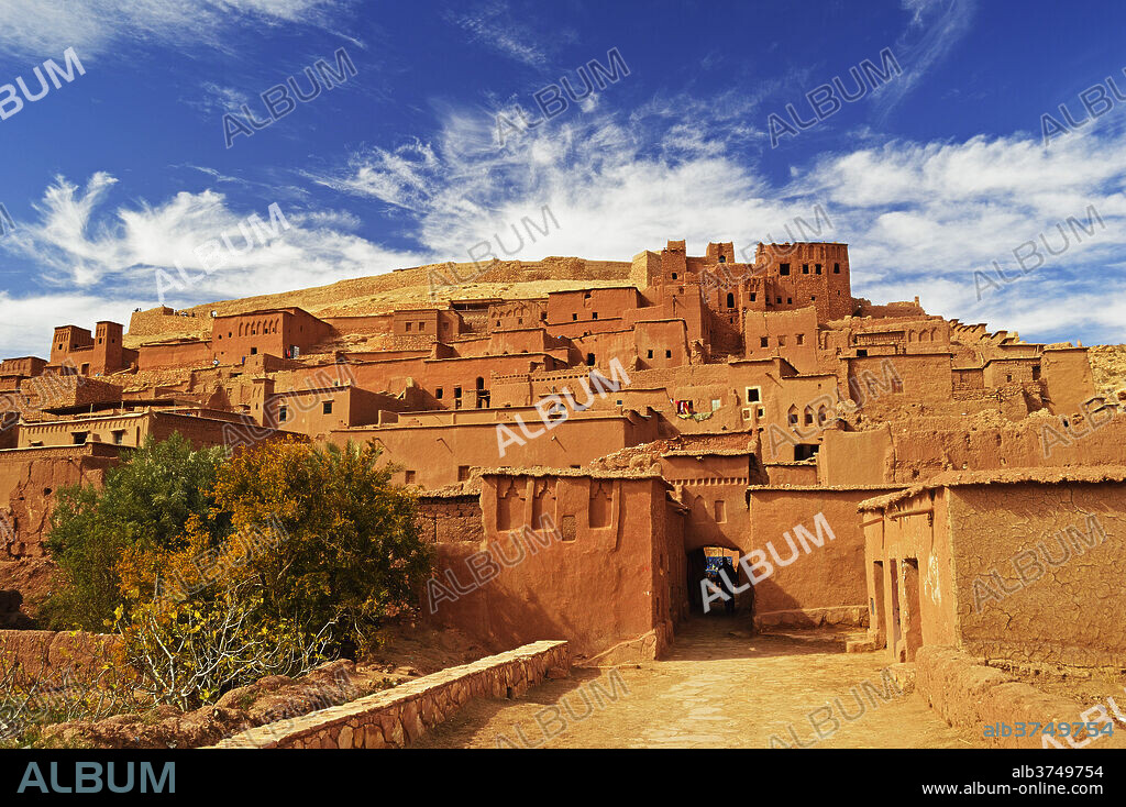 Kasbah of Ait-Benhaddou, UNESCO World Heritage Site, Morocco, North Africa, Africa.