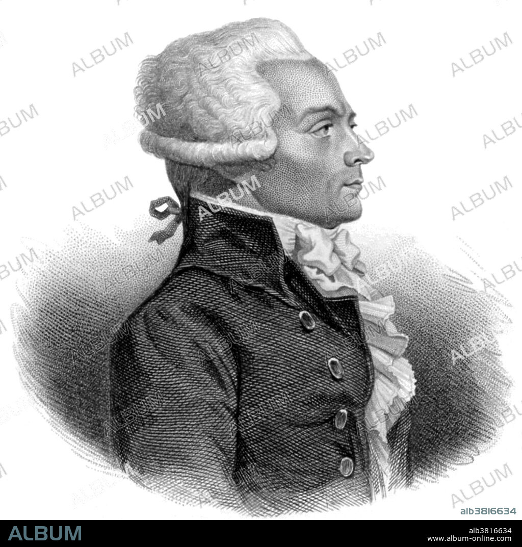 Maximilien Francois Marie Isidore Robespierre (May 6, 1758 - July 28, 1794) was a French lawyer and politician, and one of the most influential figures of the French Revolution. As a member of the Estates-General, the Constituent Assembly and the Jacobin Club, he advocated against the death penalty and for the abolition of slavery, while supporting equality of rights, universal suffrage and the establishment of a republic. He was an important figure during the period of the Revolution commonly known as the Reign of Terror, a 10 month period in which mass executions were carried out. People were guillotined for not supporting the French Revolution, hoarding, desertion, rebellion, and other things he saw as crimes. He guillotined entire families of aristocrats and ordinary people. Most were killed without trials. As many as 40,000 were either executed or died in prison including King Louis XVI and Queen Marie Antoinette. He was also responsible for hundreds of thousands that died in battles during the Revolution. Under his orders, his men attacked Vendee, killing well over 100,000 men, women and children. He was arrested, and on July 28, 1794, he was guillotined without trial in the Place de la RÃ©volution.