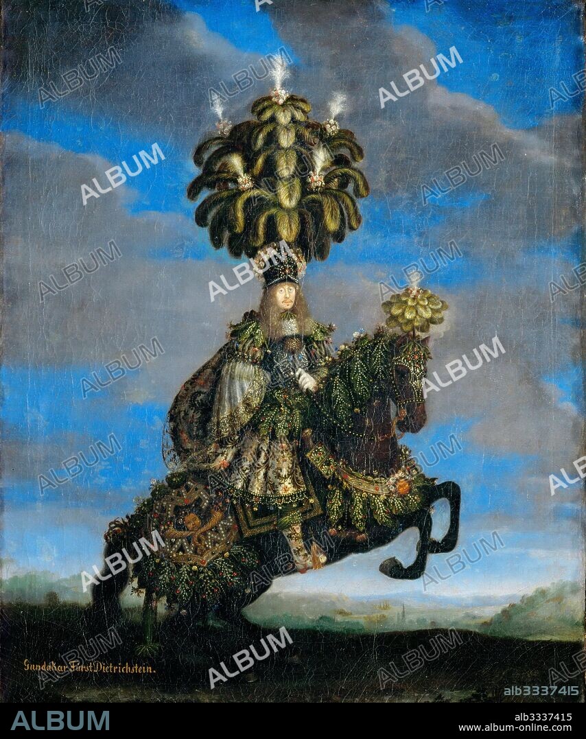 AMBRAS CASTLE (A). Gundakar, Prince Dietrichstein (1623-1690) in a costume for a Horse-ballet.