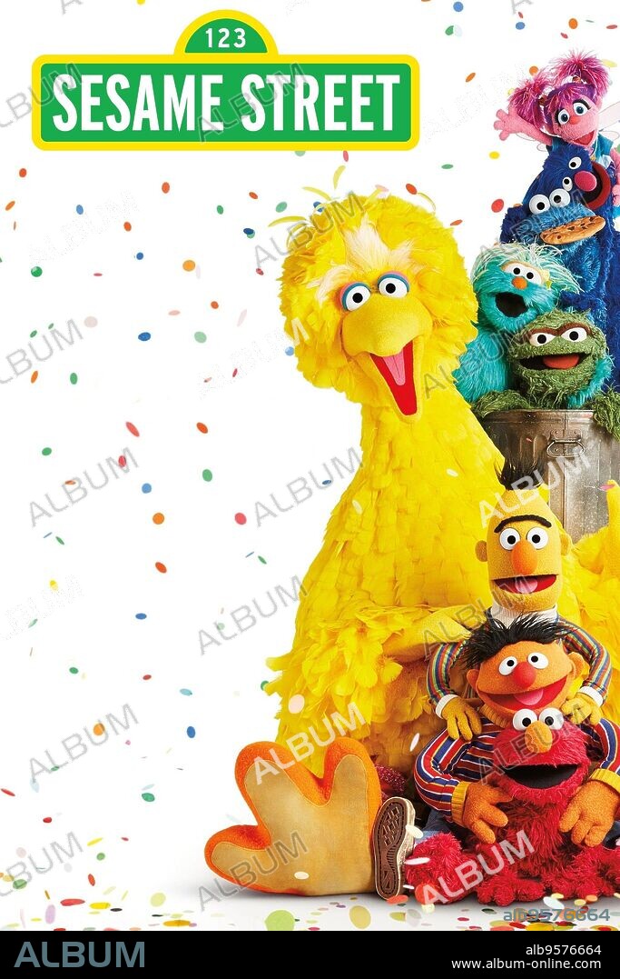Poster de BARRIO SESAMO, 1969 (SESAME STREET), dirigida por JIM HENSON y JON STONE. Copyright Children's Television Workshop.