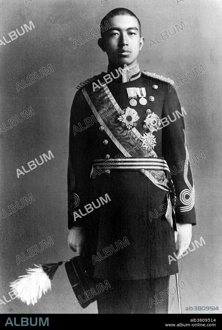 Hirohito/Emperor Showa (April 29, 1901 - January 7, 1989), was the 124th Emperor of Japan reigning from 1926-89. At the start of his reign, Japan was already one of the great powers, and one of the four permanent members of the council of the League of Nations. He was the head of state under the limitation of the Constitution of the Empire of Japan during Japan's imperial expansion and militarization. His army invaded Manchuria in 1931 and parts of China in 1937. He personally ratified the Japanese Army's proposal to remove the constraints of international law on the treatment of Chinese prisoners. Thus he was entirely responsible for the Nanking Massacre, an episode of mass murder and mass rape committed by Imperial Japanese Army against Nanking. In 1940, under Hirohito's leadership, Japan formed Tripartite Pact with Nazi Germany and Fascist Italy, forming the Axis Powers. After the war, he was not prosecuted for war crimes, despite his involvement. During the postwar period, he became the symbol of the new state and Japan's recovery, and by the end of his reign, Japan had emerged as the world's second largest economy. He died in 1989 of cancer at the age of 87.