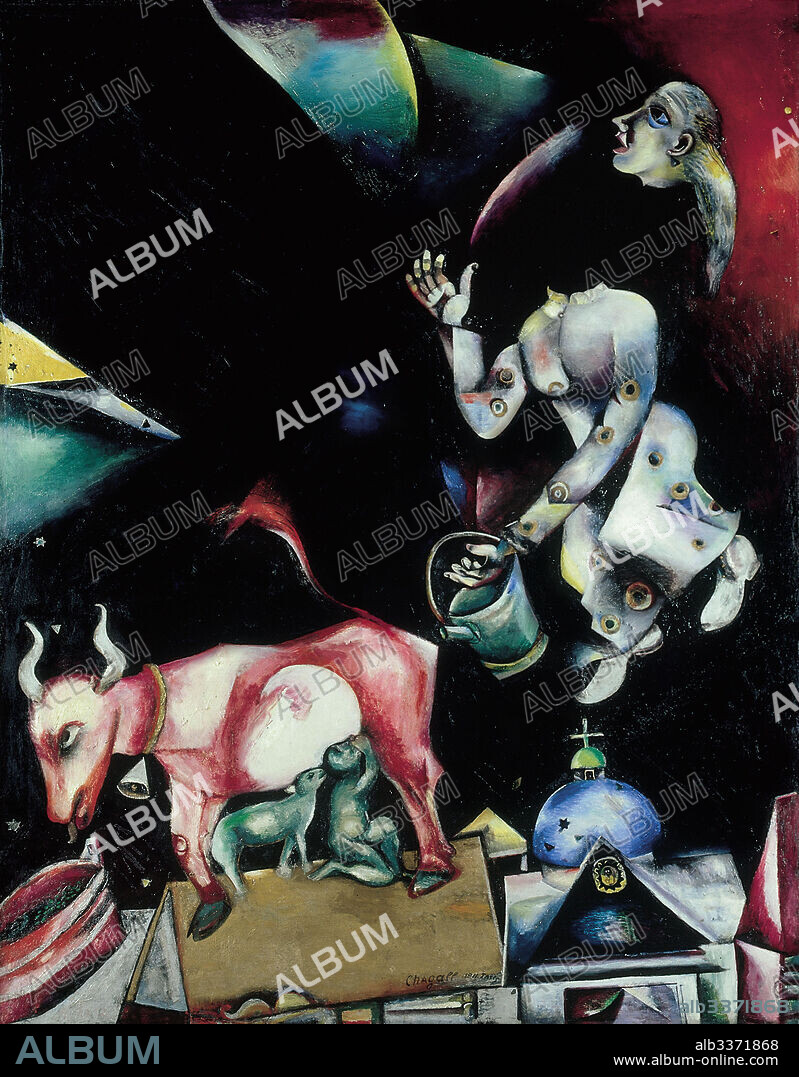 MARC CHAGALL. To Russia, Donkeys and Others.