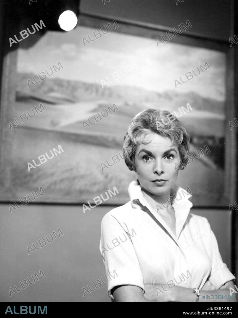JANET LEIGH en PSICOSIS, 1960 (PSYCHO), dirigida por ALFRED HITCHCOCK. Copyright SHAMLEY PRODUCTIONS.
