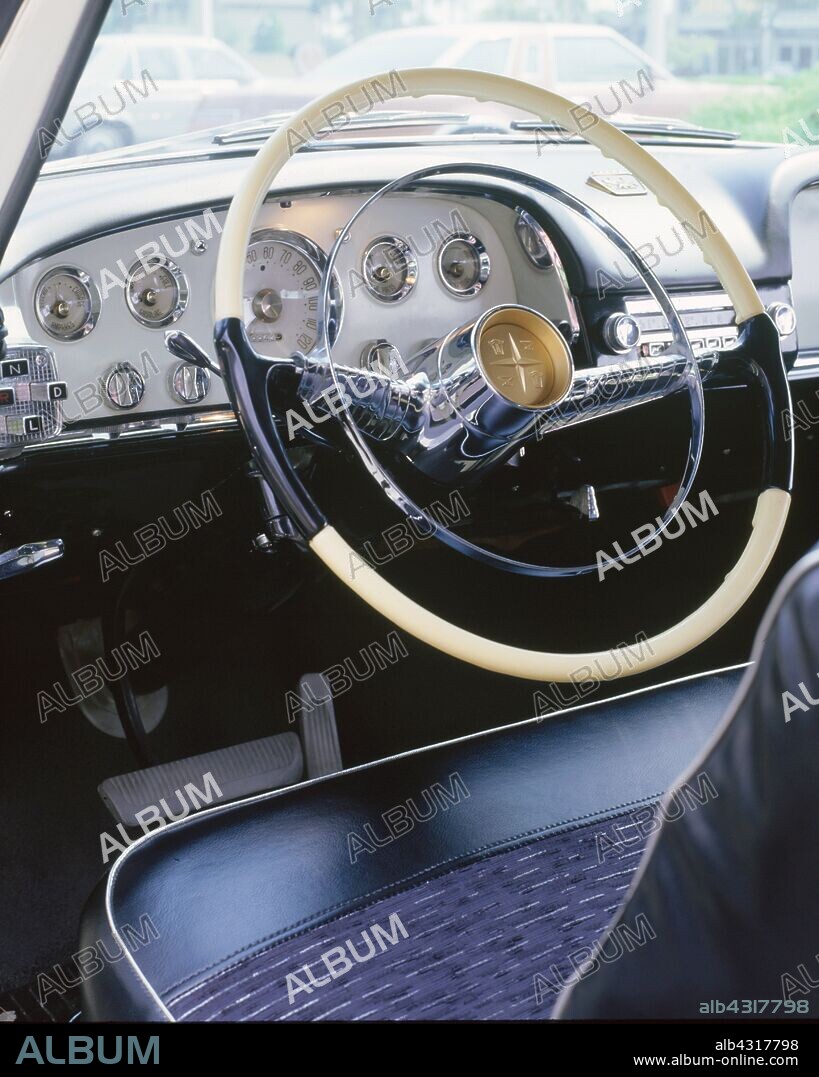 1956 De Soto Firedome dashboard.