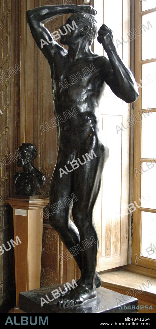 Auguste Rodin (1840-1917). Escultor francés. La Edad de Bronce,1877. Bronce. Museo Rodin. París. Francia.