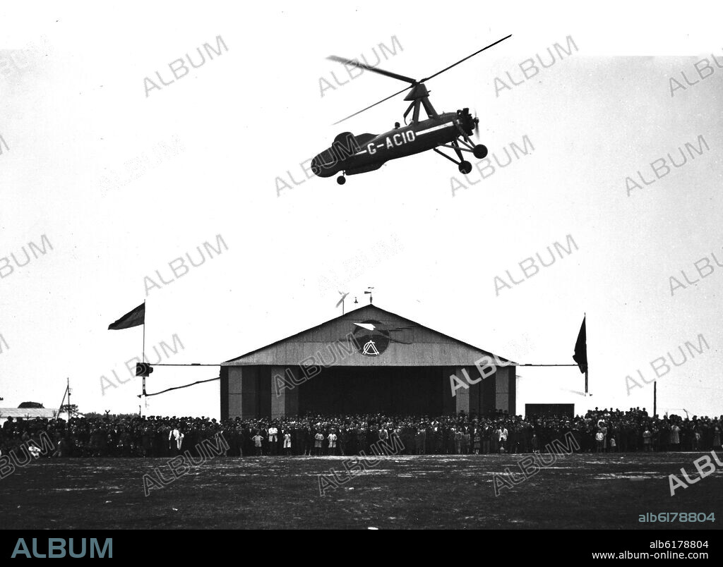 JUAN DE LA CIERVA Y CODORNIU (1895-1936). Autogyro - 1930.