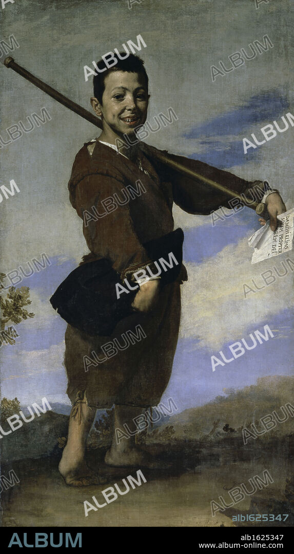 The Club-Footed Boy    Jusepe de Ribera (1591-1652 Spanish)   Oil on canvas  Musee du Louvre, Paris.
