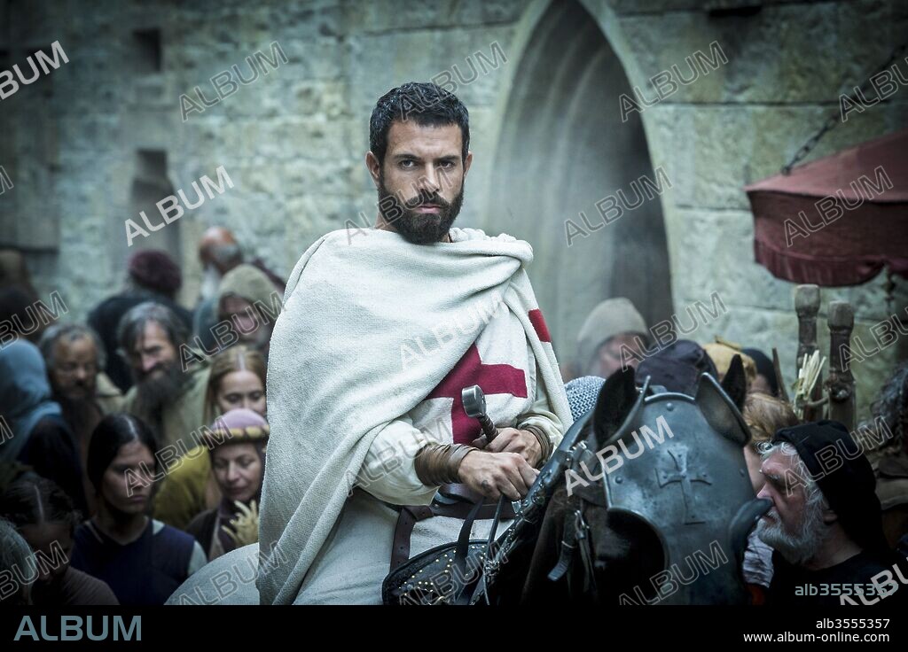 TOM CULLEN in KNIGHTFALL, 2017, unter der Regie von DOUGLAS MACKINNON. Copyright A+E STUDIOS/MIDNIGHT RADIO/STILKING FILMS/THE COMBINE. Season 1.