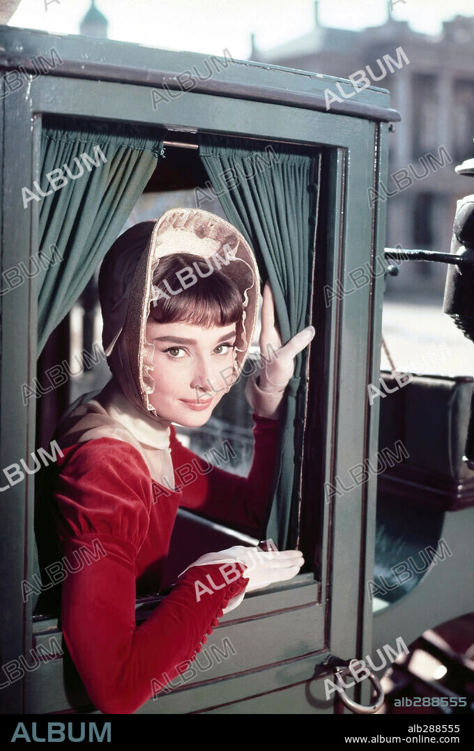 AUDREY HEPBURN in WAR AND PEACE, 1956, directed by KING VIDOR. Copyright PARAMOUNT PICTURES.
