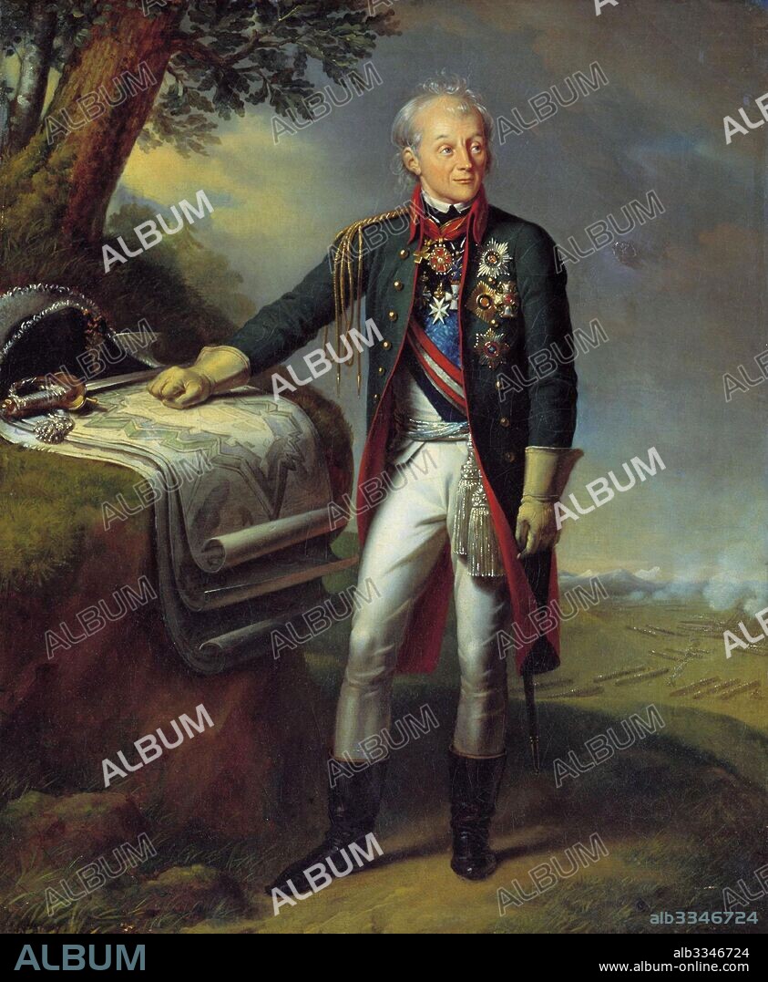 CHARLES DE STEUBEN. Portrait of Field Marshal Generalissimo Prince Alexander Suvorov (1729–1800).