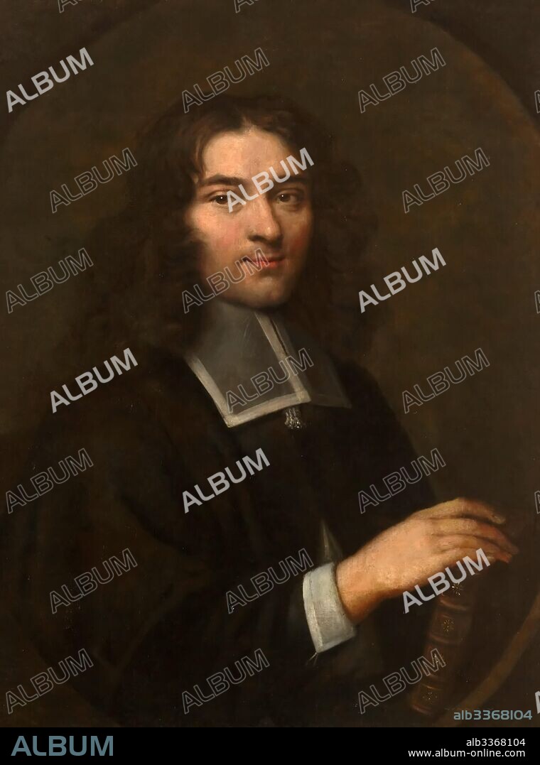 ELLE, LOUIS FERDINAND, THE YOUNGER. Portrait of Pierre Bayle (1647-1706).