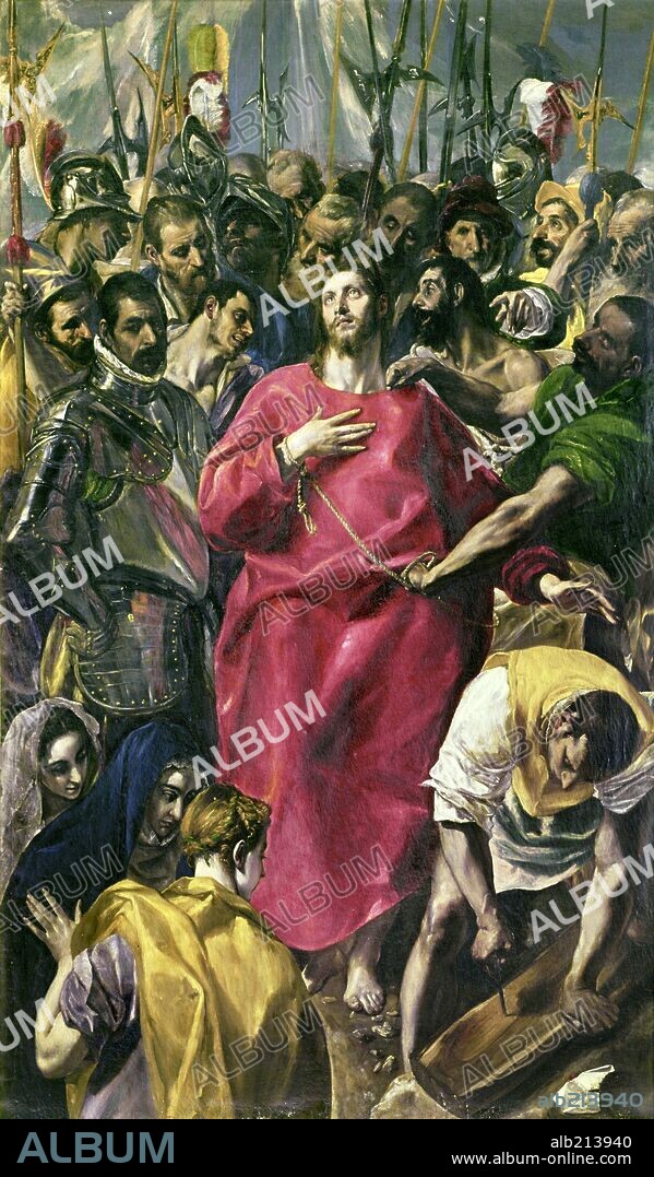 El Greco / 'The Disrobing of Christ', 1577-1579, Oil on canvas, 285 × 173 cm.