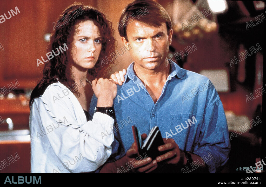 NICOLE KIDMAN y SAM NEILL en CALMA TOTAL, 1989 (DEAD CALM), dirigida por PHILLIP NOYCE. Copyright WARNER BROTHERS.