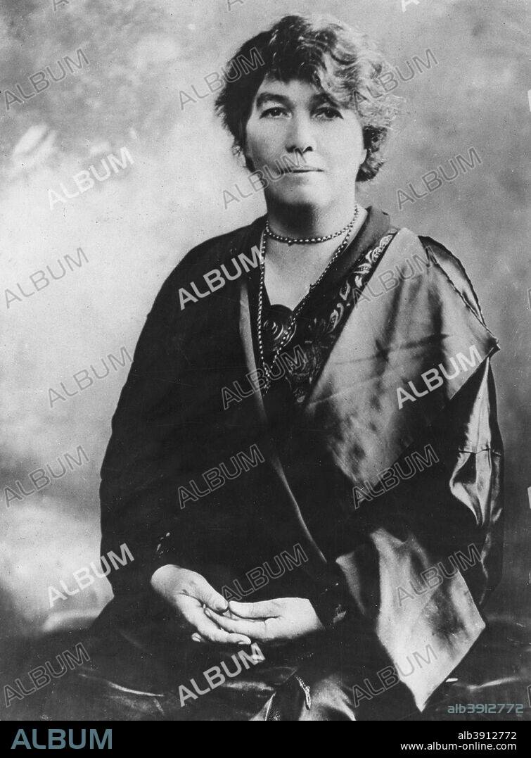 Emmeline Pethick-Lawrence (1867-1954), British suffragette, 20th century.