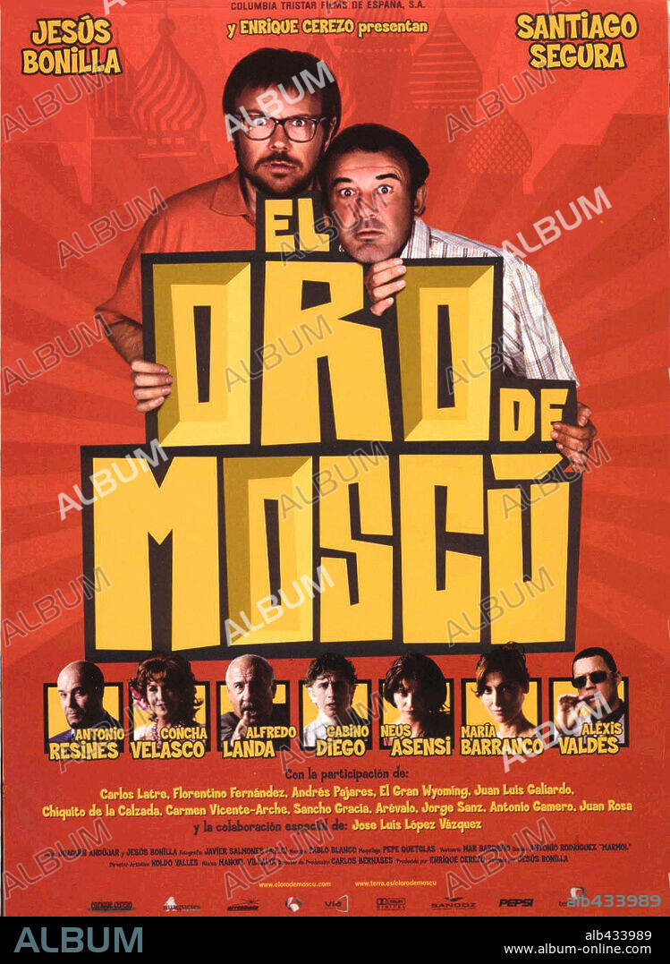 EL ORO DE MOSCU, 2003, dirigida por JESUS BONILLA. Copyright ENRIQUE CEREZO PRODUCCIONES.