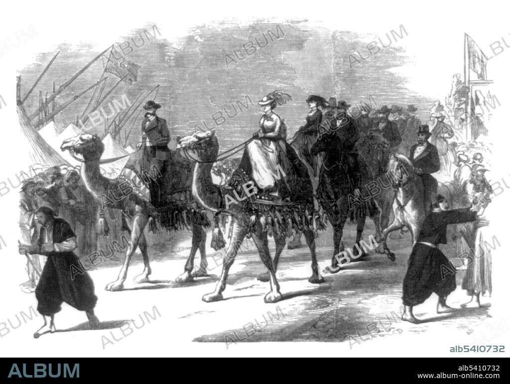 Opening of Suez Canal, Empress Eugenie, 1869