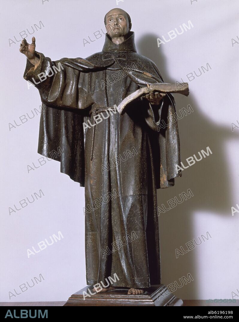 PEDRO DE MENA Y MEDRANO. SAN PEDRO DE ALCANTARA-ESCULTURA.