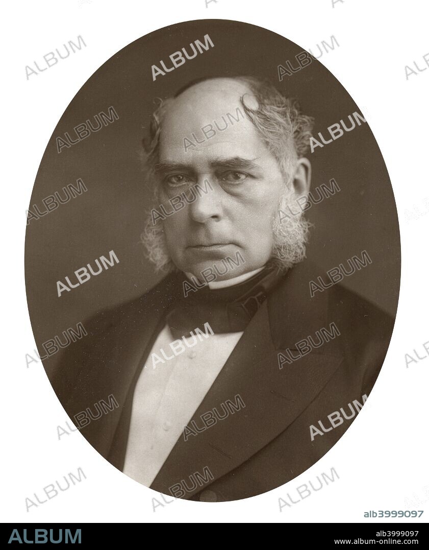 Henry Bessemer, English engineer and inventor, 1881. Born at Charlton, near Hitchen, Hertfordshire, Bessemer (1813-1893) took out many patents but is best remembered for his invention of the Bessemer process, patented in 1855, for more cheaply producing steel from pig iron in a Bessemer converter. He established a steelworks which utilised the process at Sheffield in 1859. Bessemer was knighted in 1859 and elected a Fellow of the Royal Society the same year. From Men of Mark by Thompson Cooper. (London, 1881).
