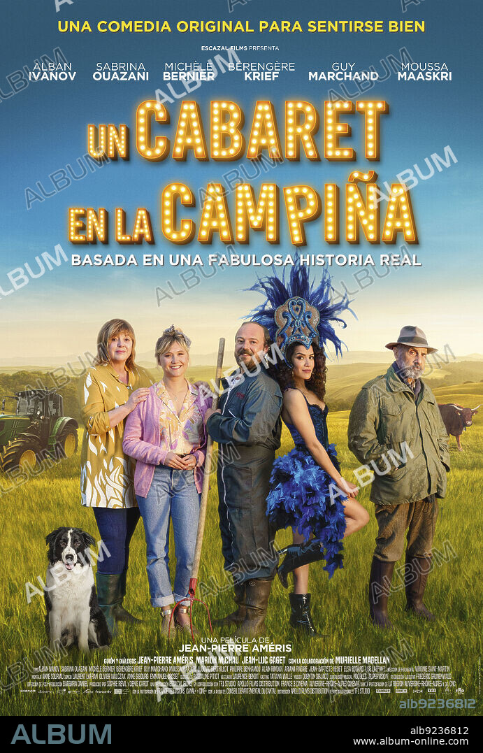 Poster of COUNTRY CABARET, 2022 (LES FOLIES FERMIERES), directed by JEAN-PIERRE AMERIS. Copyright Apollo Films.