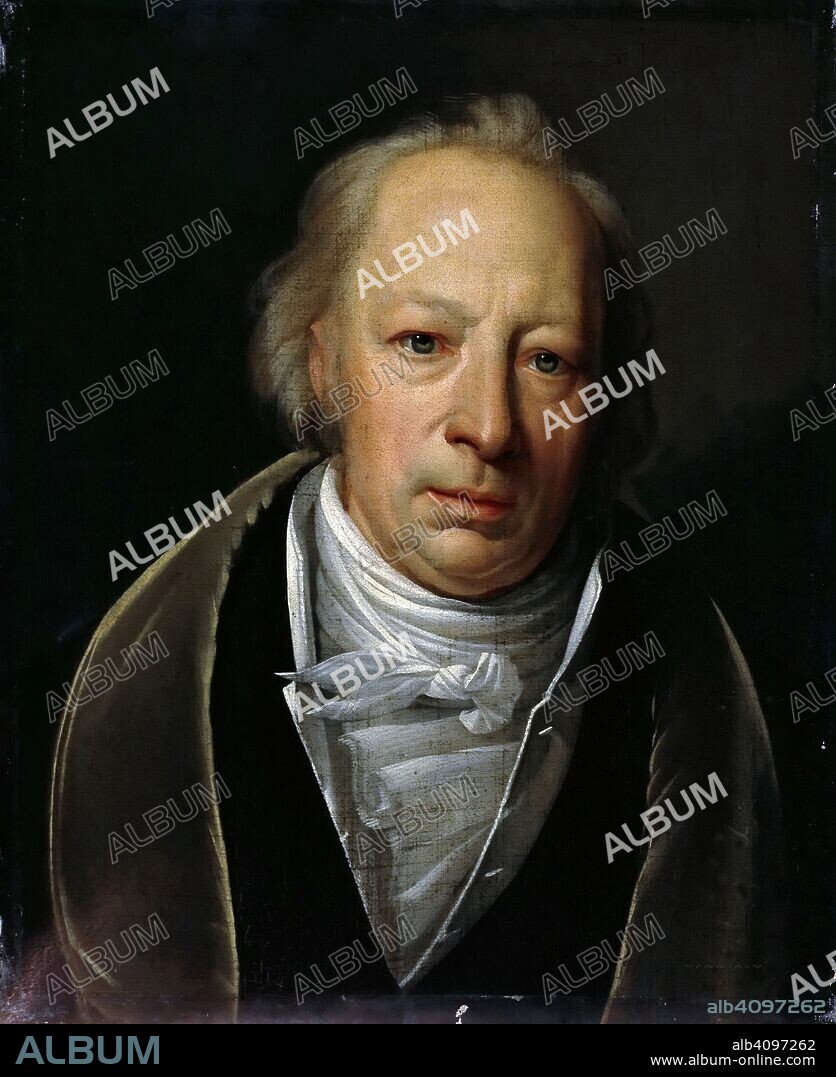 JOHANN EDUARD WOLFF. Portrait of Friedrich August Wolf (1759-1824).