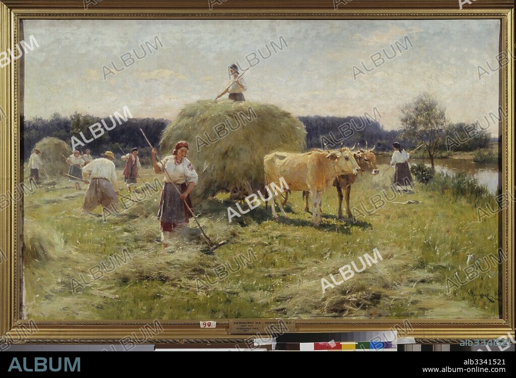 NIKOLAI KORNILOVICH PIMONENKO. Hay-making.