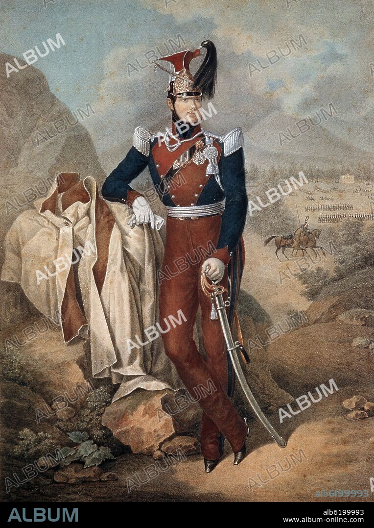 FERNANDO II DE BORBON REY DE LAS DOS SICILIAS (1810/1859).