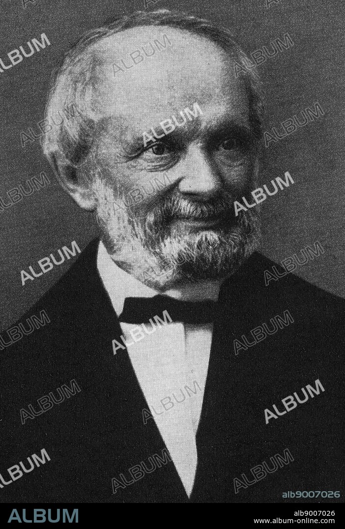 Portrait of Wilhelm Eduard Weber (1804-1891) a German physicist and inventor. Dated 19th Century.