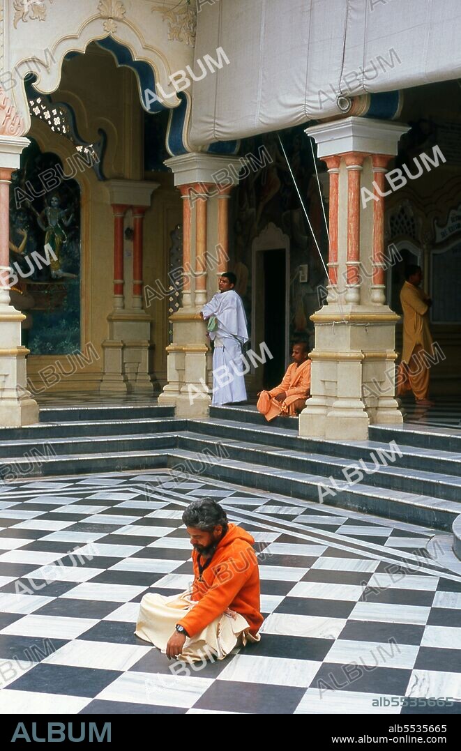 Sri Krishna-Balaram Mandir is a Gaudiya Vaishnava temple in the holy city of Vrindavan. It is one of the main International Society for Krishna Consciousness (ISKCON) temples in India and internationally. Hare Krishnas from all over the world can be seen here year-round, which adds color to this ancient ethnic holy city.