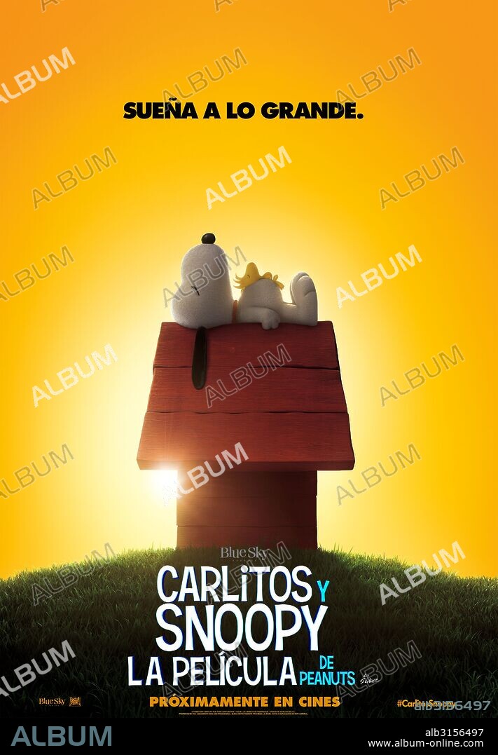 Poster de CARLITOS Y SNOOPY: LA PELICULA DE PEANUTS, 2015 (THE PEANUTS MOVIE), dirigida por STEVE MARTINO. Copyright 20TH CENTURY FOX STUDIOS/BLUE SKY STUDIOS/PEANUTS WORLDWIDE.