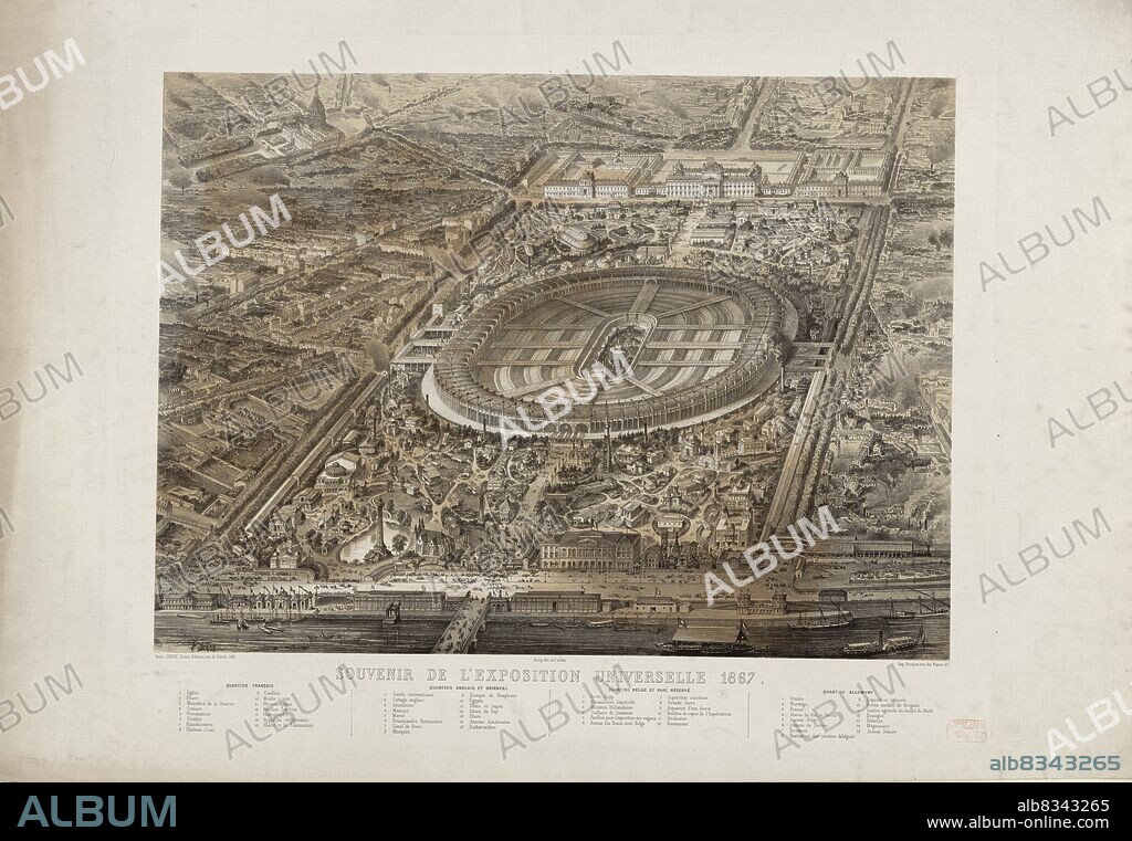 AUGUSTE-VICTOR DEROY. The 1867 Exposition Universelle in Paris (Exposition Universelle de 1867).