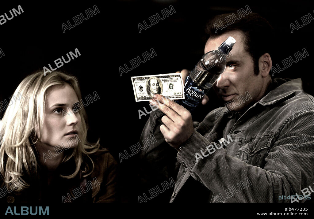 DIANE KRUGER and NICOLAS CAGE in NATIONAL TREASURE, 2004, directed by JON TURTELTAUB. Copyright TOUCHSTONE PICTURES.