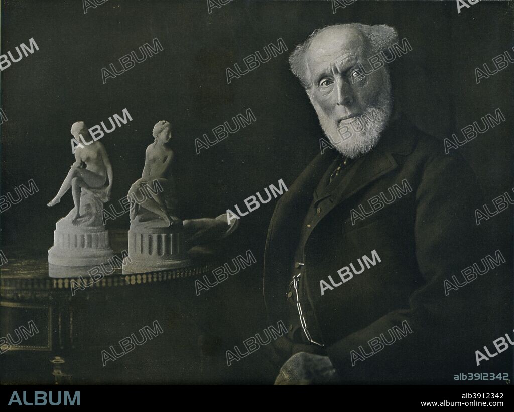 Sir Charles Tennant At Home, 1901. Sir Charles Clow Tennant, 1st Baronet (1823-1906), Scottish businessman, industrialist and Liberal politician. From The Connoisseur, Vol. I by [Otto Limited, London, 1901].