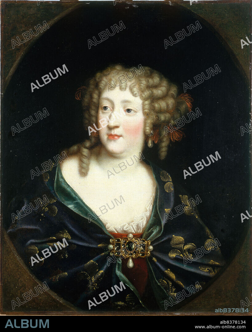 ECOLE FRANCAISE. Portrait de Marie-Thérèse d'Autriche (1638-1683), reine de France, c1670.