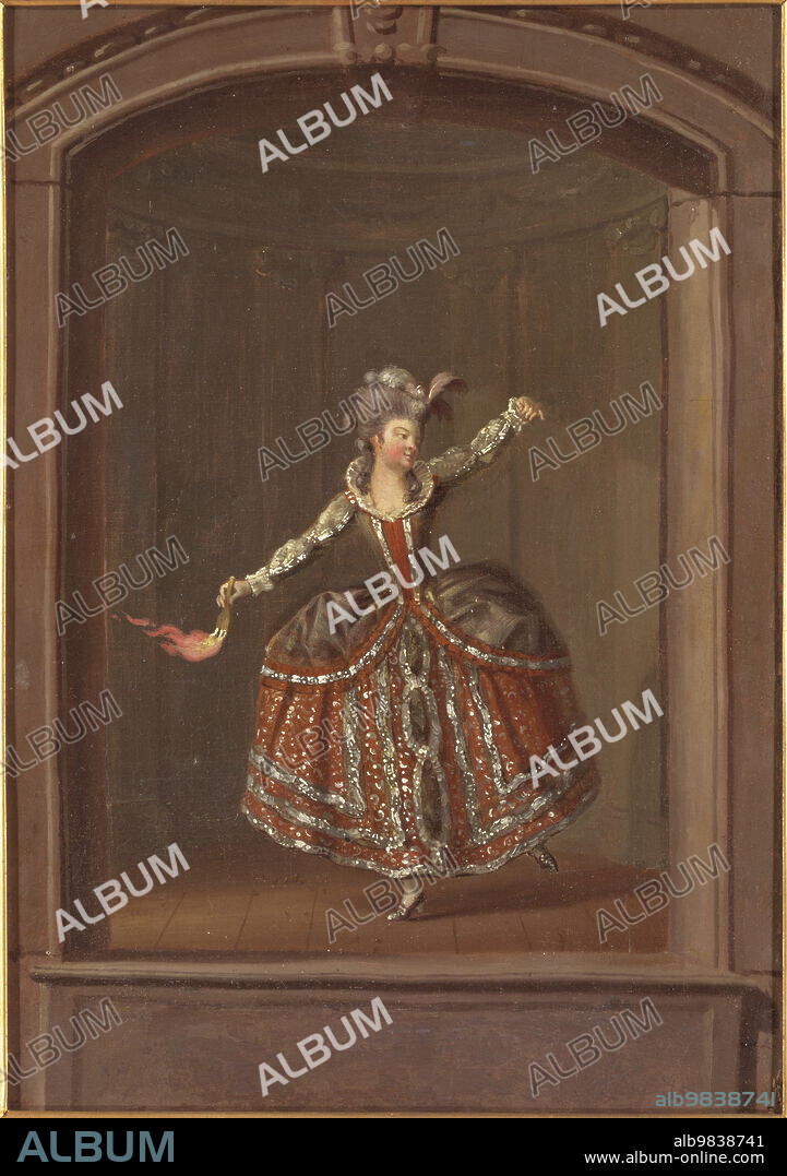 PER HILLESTROM. Christina Augusta von Fersen, 1754-1846, née Löwenhielm, c18th century.