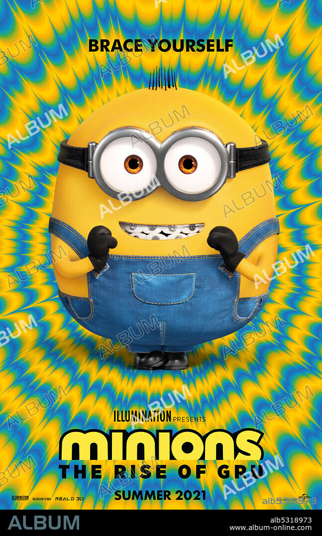 Poster of MINIONS: THE RISE OF GRU, 2022, directed by KYLE BALDA. Copyright UNIVERSAL PICTURES.