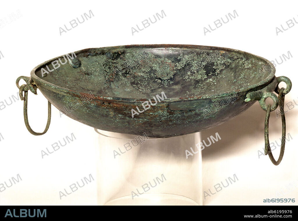 BRASERILLO DE BRONCE PROCEDENTE DEL MIRADOR DE ROLDAN- S VII A.C.- ARTE TARTESICO.