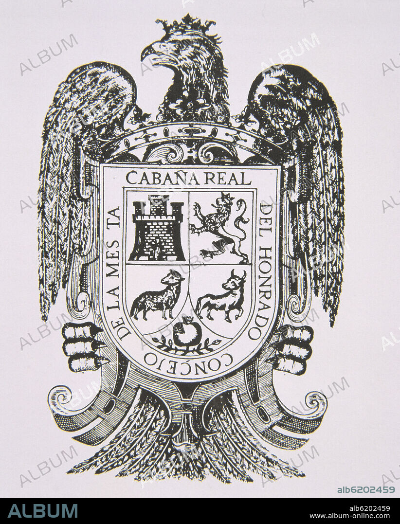 ESCUDO DEL HONRADO CONCEJO DE LA MESTA.