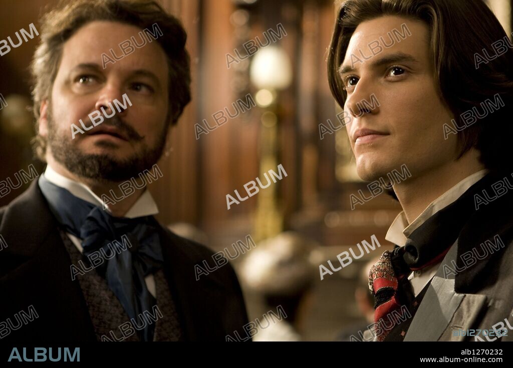 BEN BARNES and COLIN FIRTH in DORIAN GRAY, 2009, directed by OLIVER PARKER. Copyright EALING STUDIOS.