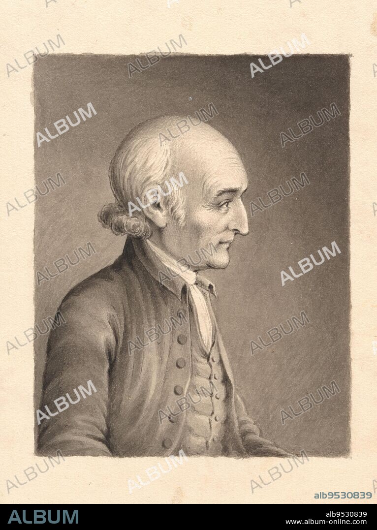 JAMES BARTON LONGACRE and WILLIAM SATCHWELL LENEY (copy). George Wythe. Date: c. 1825. ink on paper.