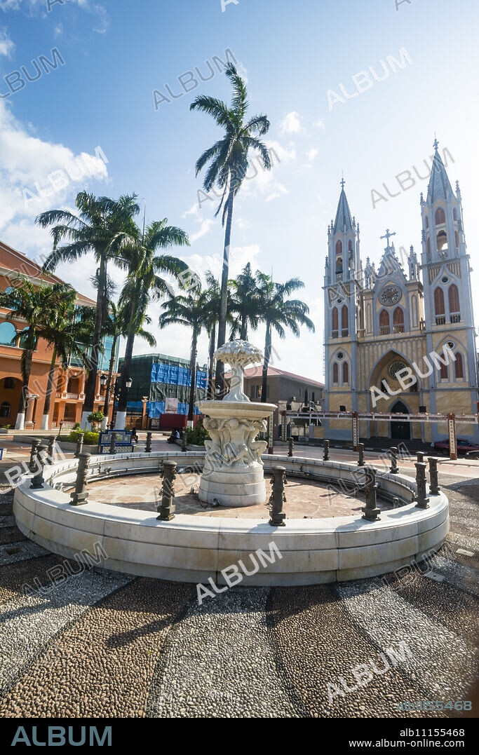Cathedral of St. Isabel, Malabo, Bioko, Equatorial Guinea, Africa.