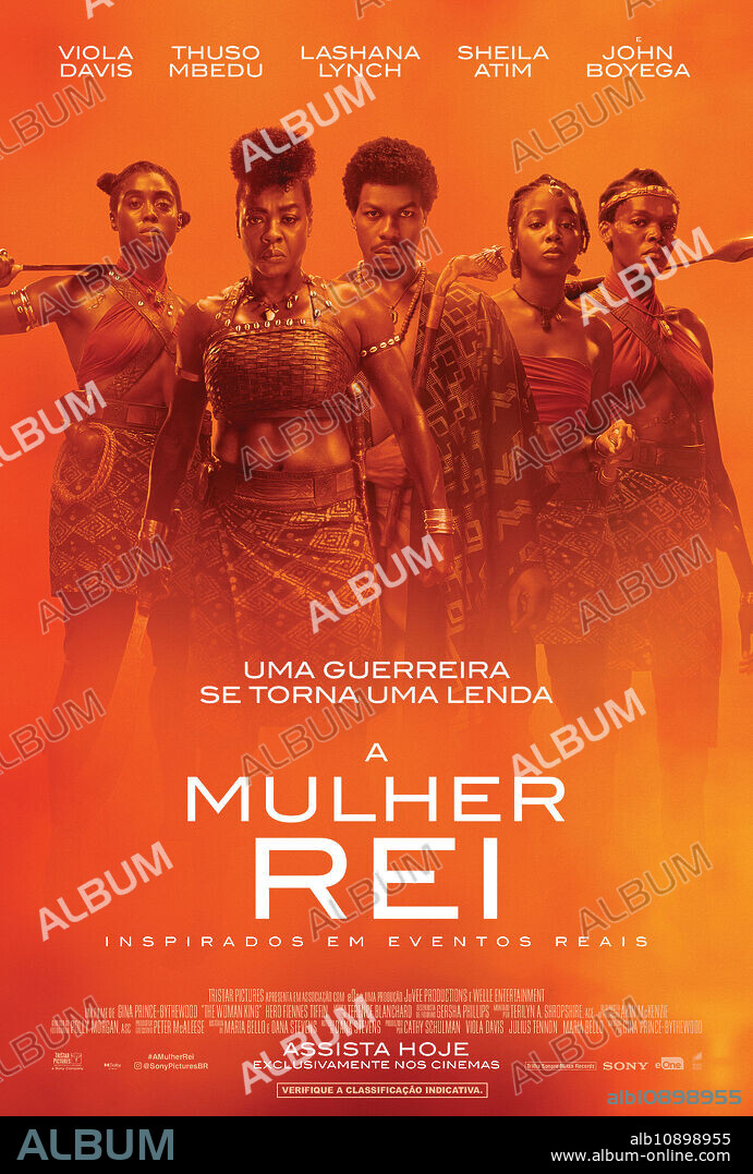 Poster of THE WOMAN KING, 2022, directed by GINA PRINCE-BYTHEWOOD. Copyright TriStar Productions.
