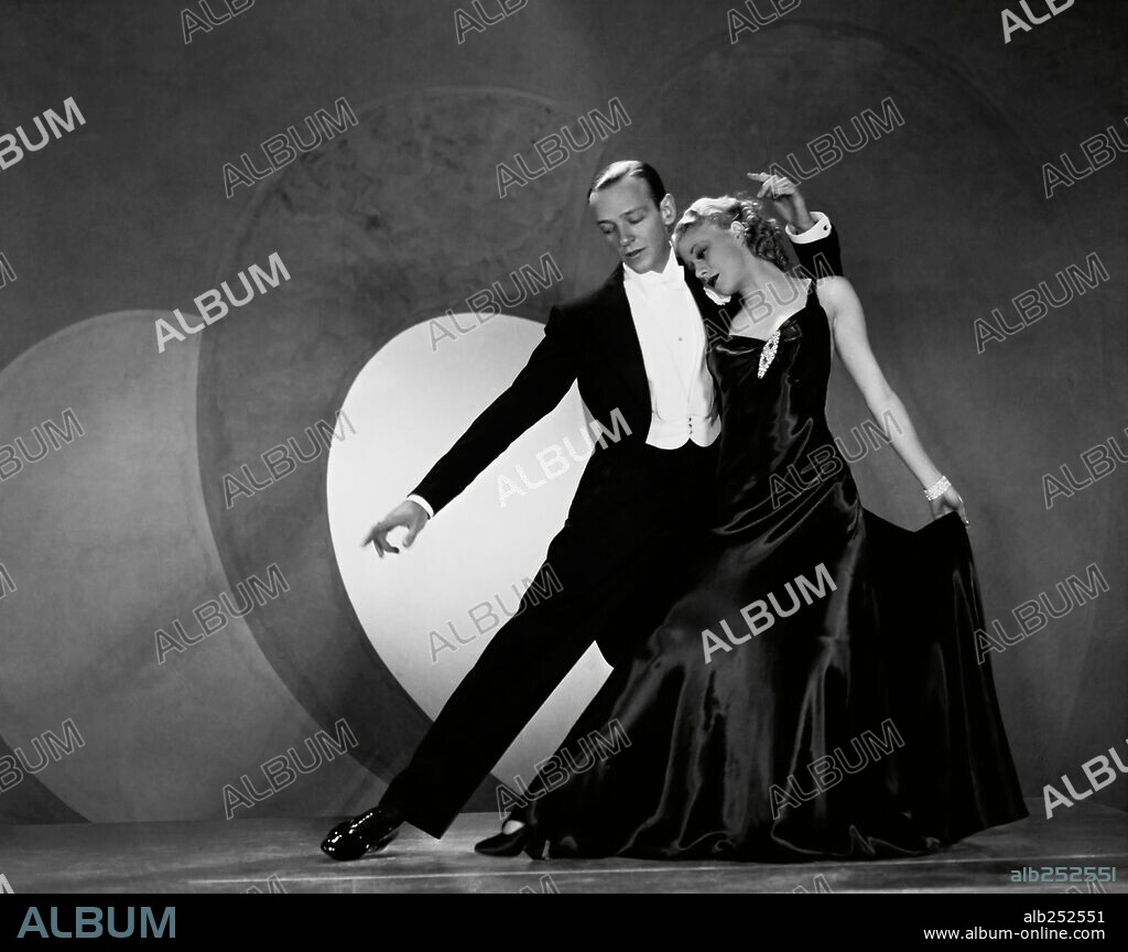 FRED ASTAIRE and GINGER ROGERS in ROBERTA, 1935, directed by WILLIAM A. SEITER. Copyright RKO.