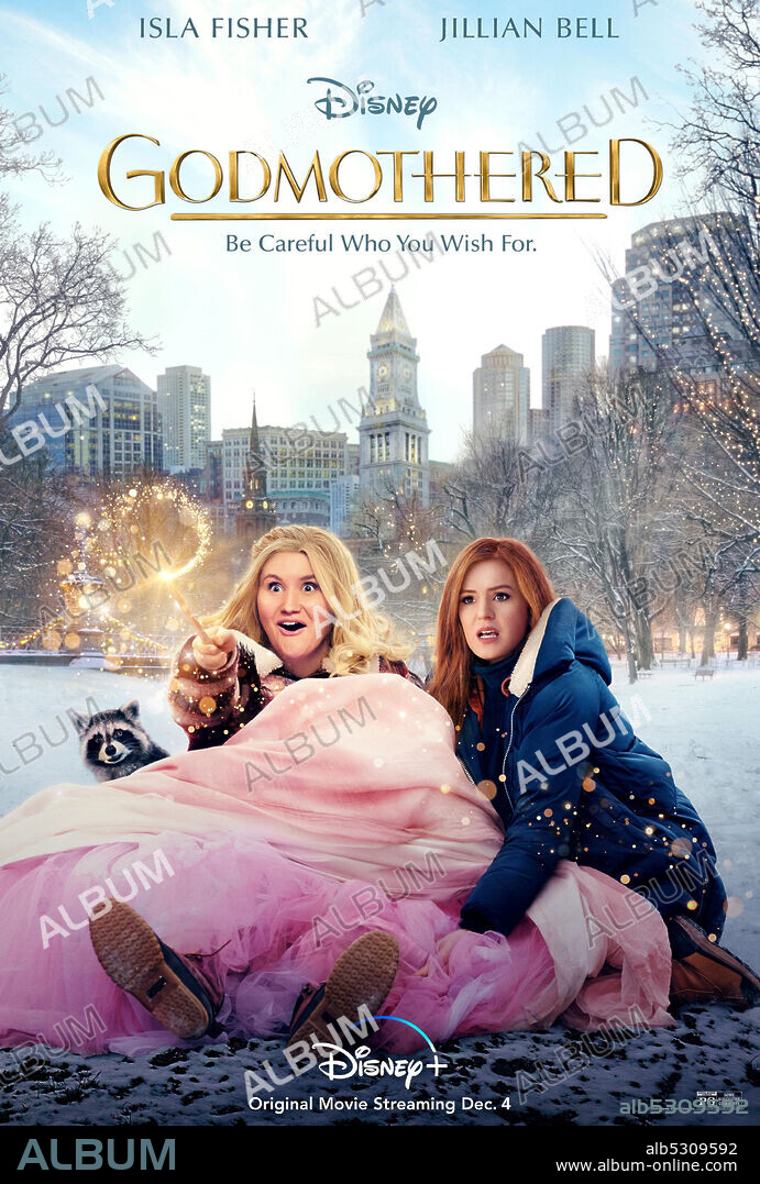 Poster de AMADRINADAS, 2020 (GODMOTHERED), dirigida por SHARON MAGUIRE. Copyright WALT DISNEY PICTURES.